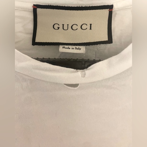 Like New - Authentic Gucci oversized logo t-shirt - Picture 2 of 11